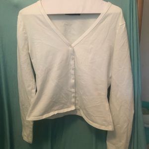 Boston proper size small button down cardigan